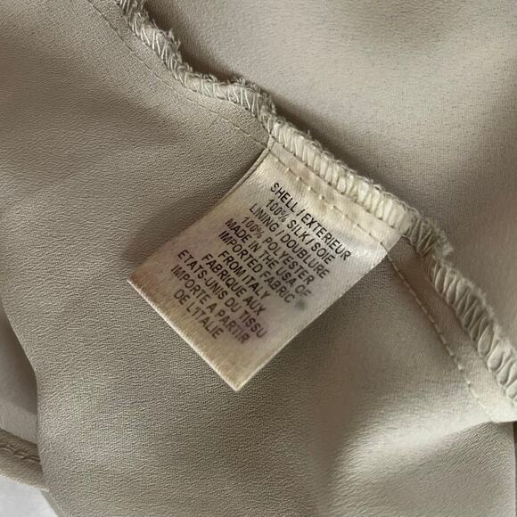 Vintage 90s / Y2K Milly Sheer Tank Top Gray // Size 10 Medium - Picture 4 of 7